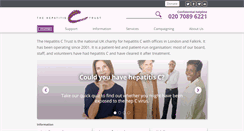 Desktop Screenshot of hepctrust.org.uk